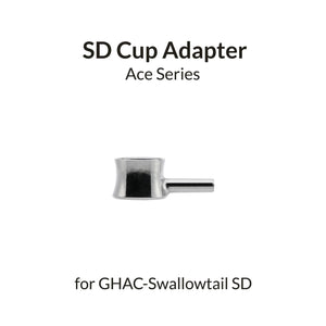 Gaahleri cup adapter for GHAC-Swallowtail SD airbrush