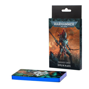 Warhammer 40k: Drukhari Datasheet Cards (English)