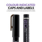 GAAHLERI Metallic Series Markers X6 Stainless Steel