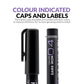 GAAHLERI Metallic Series Markers X6 Dark Iron