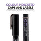 GAAHLERI Metallic Series Markers X6 Gun Metal