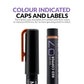 GAAHLERI Metallic Series Markers X6 Red Copper