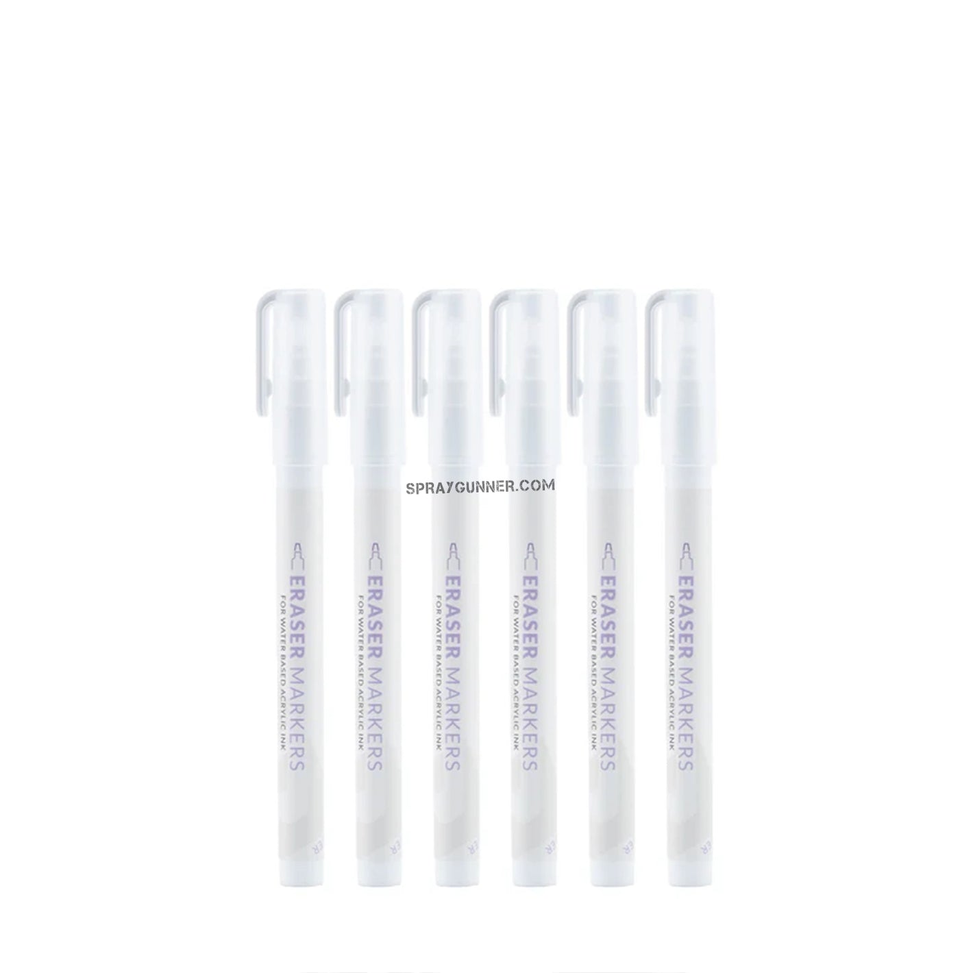 GAAHLERI Metallic Series Markers X6 Eraser