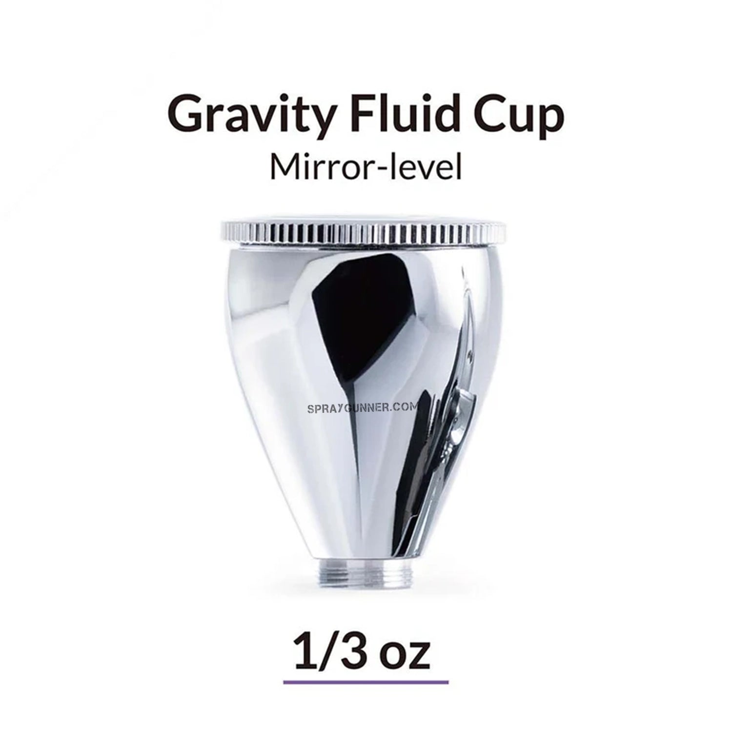 GAAHLERI Airbrush Mirror Level Cup 1/3 OZ - SprayGunner