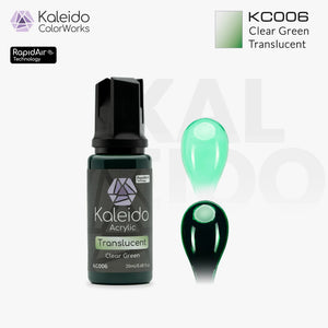 GAAHLERI Kaleido ColorWorks Water-Based Paint KC006 Translucent Green 20ml