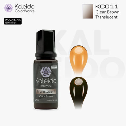 GAAHLERI Kaleido ColorWorks Water-Based Paint KC011 Translucent Brown 20ml