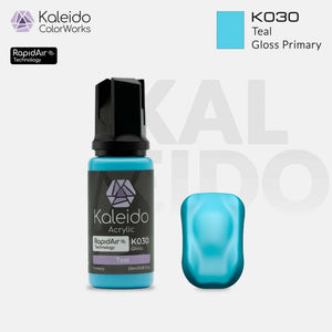 GAAHLERI Kaleido ColorWorks Water-Based Paint K030 Teal 20ml