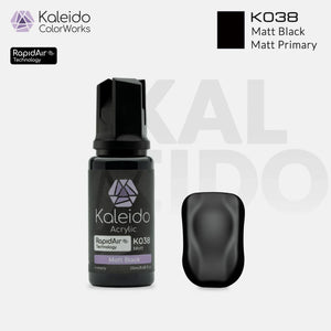 GAAHLERI Kaleido ColorWorks Water-Based Paint K038 Matt Black 20ml