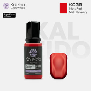 GAAHLERI Kaleido ColorWorks Water-Based Paint K039 Matt Red 20ml