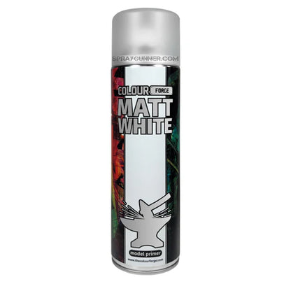 Colour Forge Spray: Matt White (500ml)
