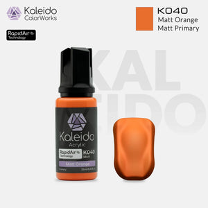GAAHLERI Kaleido ColorWorks Water-Based Paint K040 Matt Orange 20ml