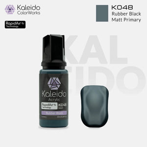 GAAHLERI Kaleido ColorWorks Water-Based Paint K048 Rubber Black 20ml