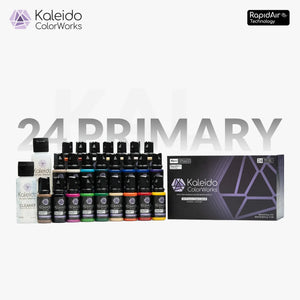 GAAHLERI Kaleido 24 Primary Colors Paint Set B