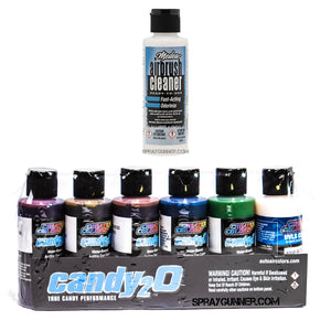 Createx Colors candy2o Primary Set - SprayGunner