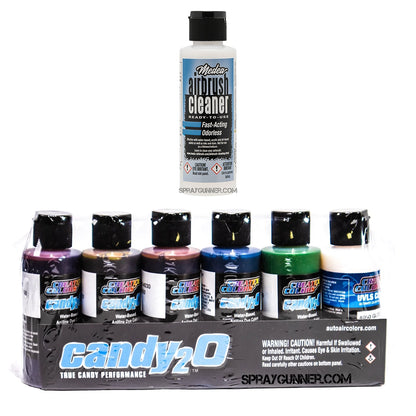 Createx Colors candy2o Primary Set - SprayGunner