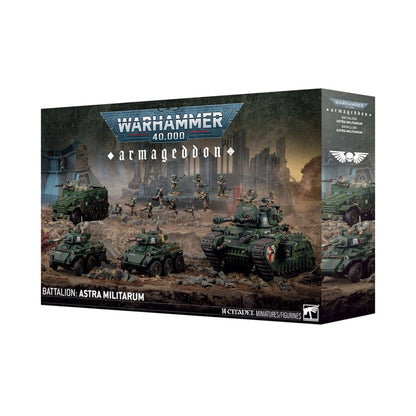 Warhammer 40K Armageddon Battalion: Astra Militarum
