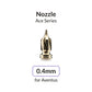 GAAHLERI Ace Series 0.4mm Vortex Nozzle for Aventus