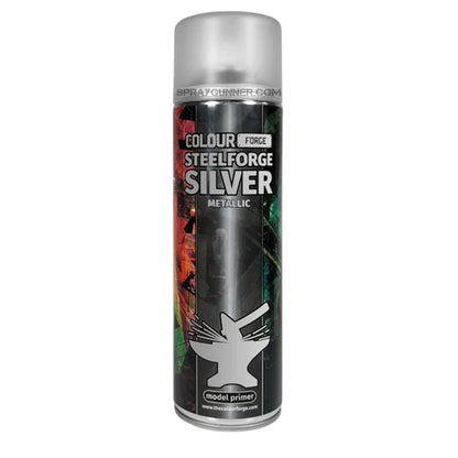 Colour Forge Spray: Steelforge Silver (500ml)