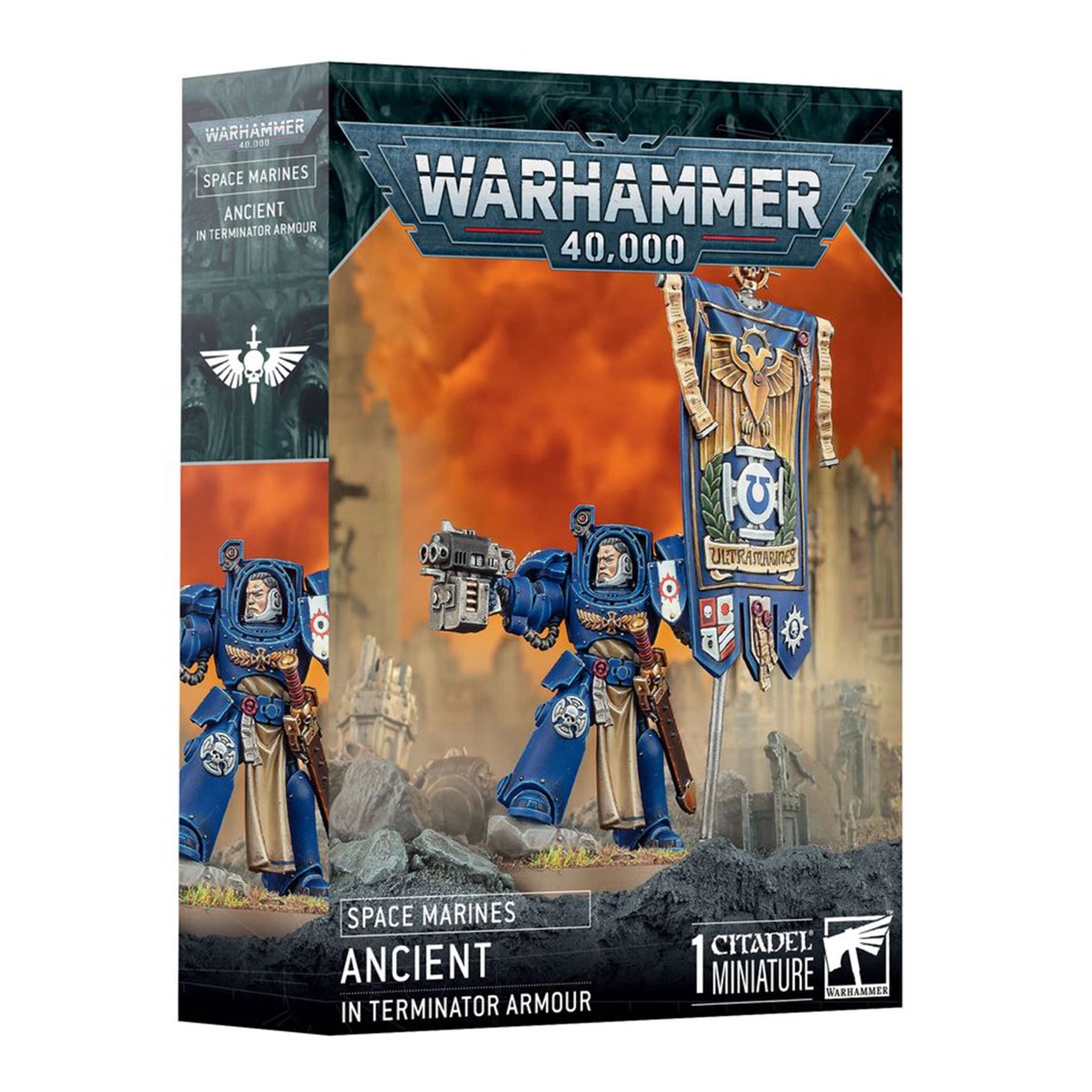 Warhammer 40K Space Marines - Ancient in Terminator Armour