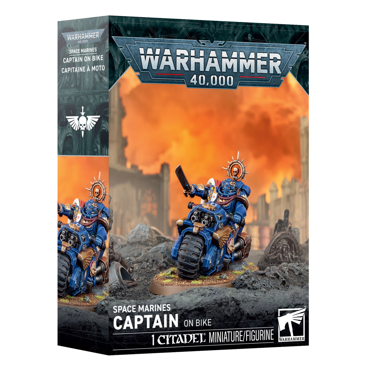 Space Marines: Captain On Bike
