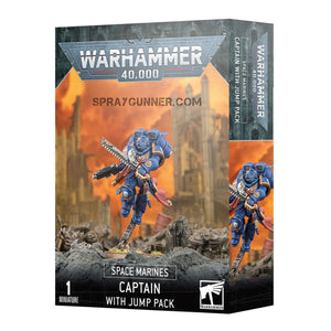 Warhammer 40K Space Marines: Captain with Jump Pack