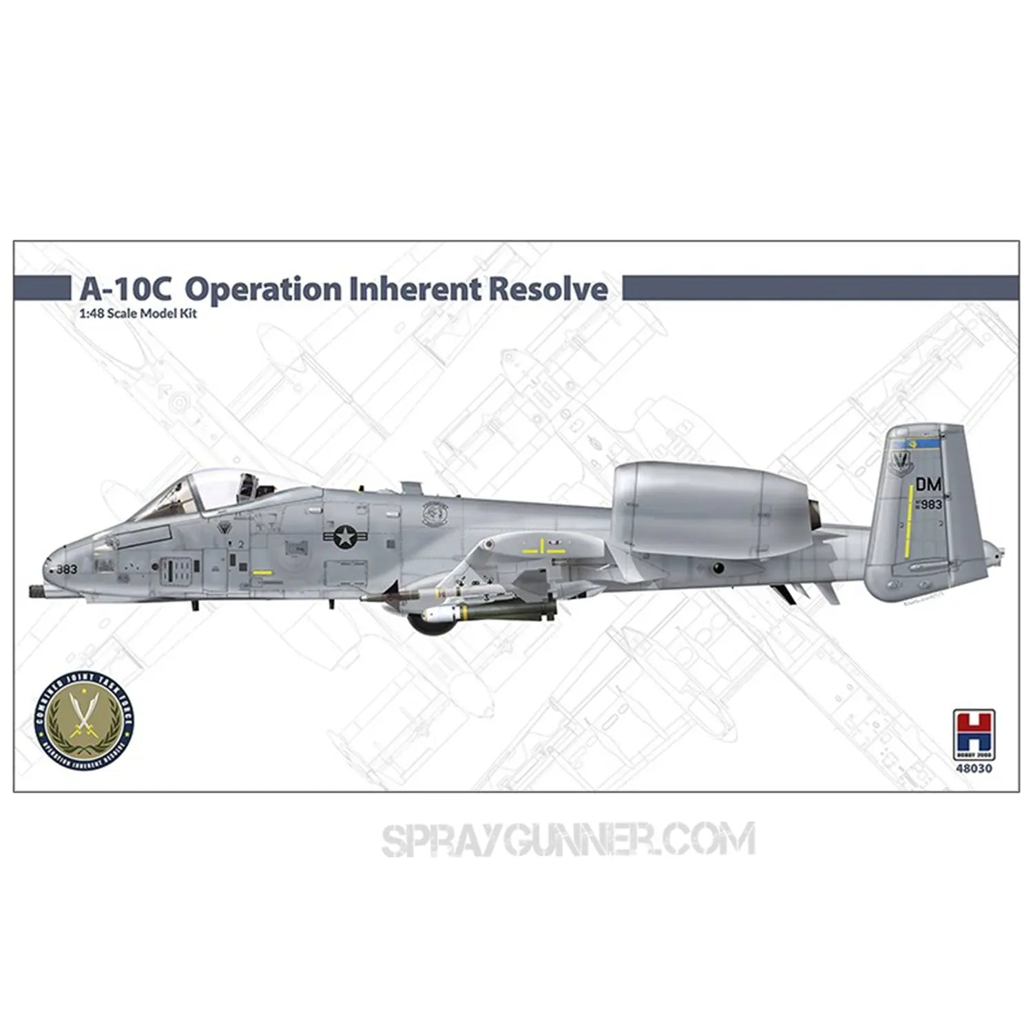 1/48 A-10C Operation Inherent Resolve Model Kit HOBBY 2000