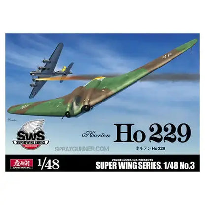 ZOUKEI-MURA 1/48 Ho 229 Horten Model Kit VOLKS USA INC.