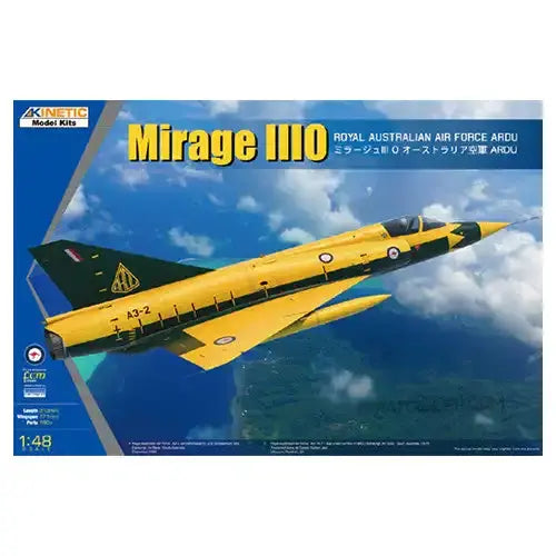 Kinetic 1/48 MIRAGE IIIO RAAF Model Kit Kinetic Model