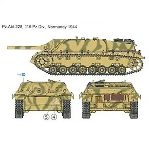 BORDER Models 1/35 Jagdpanzer IV L/48 (Early) Model Kit BORDER