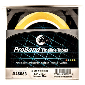 FBS 48063 K-UTG Gold Tape 1/4IN x 55 yd