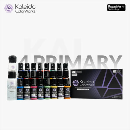 GAAHLERI Kaleido 24 Primary Colors Paint Set