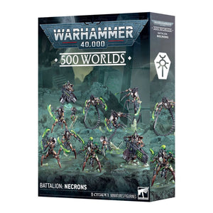 Warhammer 40k 500 Worlds Battalion: Necrons