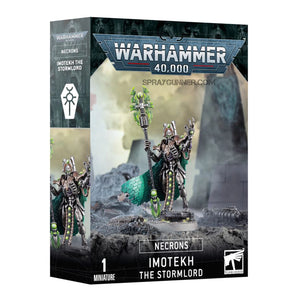 Warhammer 40k Necrons - Imotekh the Stormlord