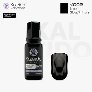 GAAHLERI Kaleido ColorWorks Water-Based Paint K002 Black 20ml