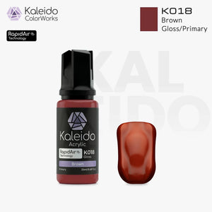 GAAHLERI Kaleido ColorWorks Water-Based Paint K018 Brown 20ml