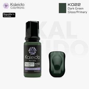 GAAHLERI Kaleido ColorWorks Water-Based Paint K022 Dark Green 20ml