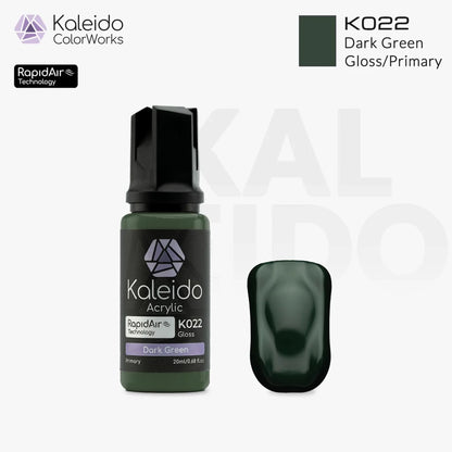 GAAHLERI Kaleido ColorWorks Water-Based Paint K022 Dark Green 20ml