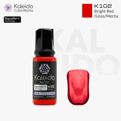 GAAHLERI Kaleido ColorWorks Water-Based Paint K102 Bright Red 20ml