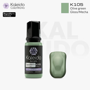 GAAHLERI Kaleido ColorWorks Water-Based Paint K105 Olive Green 20ml