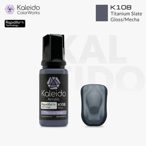 GAAHLERI Kaleido ColorWorks Water-Based Paint K108 Titanium Slate 20ml