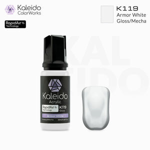 GAAHLERI Kaleido ColorWorks Water-Based Paint K119 Armor White 20ml