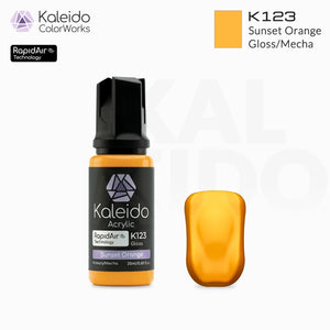 GAAHLERI Kaleido ColorWorks Water-Based Paint K123 Sunset Orange 20ml