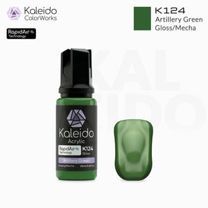 GAAHLERI Kaleido ColorWorks Water-Based Paint K124 Artillery Green 20ml