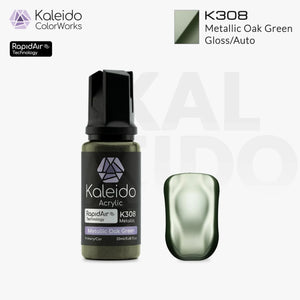 GAAHLERI Kaleido ColorWorks Water-Based Paint K308 Metallic Oak Green 20ml