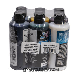 Createx candy2o Cool Set 4oz. (4967-C) kandy paint