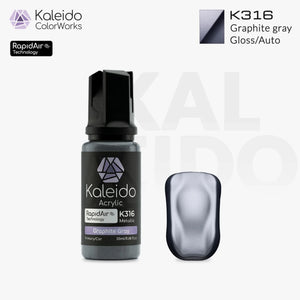 GAAHLERI Kaleido ColorWorks Water-Based Paint K316 Graphite Gray 20ml