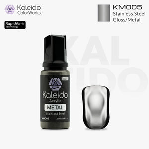 GAAHLERI Kaleido ColorWorks Water-Based Paint KM005 Stainless Steel 20ml