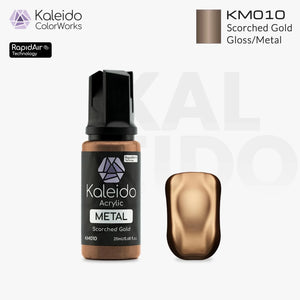 GAAHLERI Kaleido ColorWorks Water-Based Paint KM010 Scorched Gold 20ml
