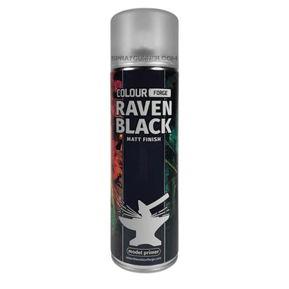 Colour Forge Spray: Raven Black (500ml)