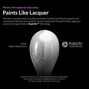 GAAHLERI Kaleido ColorWorks Water-Based Paint KP204 Gloss Black Primer 210ml